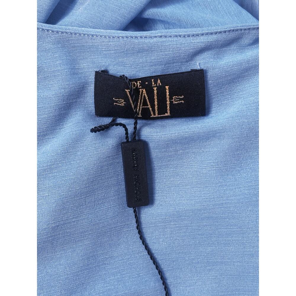 De LA Vali Blue Ruched Mini Dress Size 6 UK 2 US - Picture 4 of 7